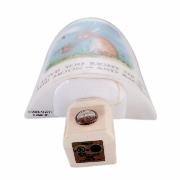 To The Moon & Back Porcelain Night Light Hallmark 2011 - Picture 3 of 5